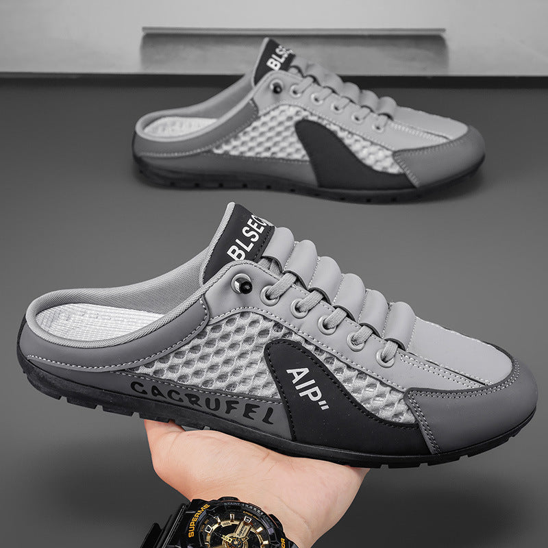 Herren Slip-On Sneaker aus Mesh – leichte Freizeitsneaker