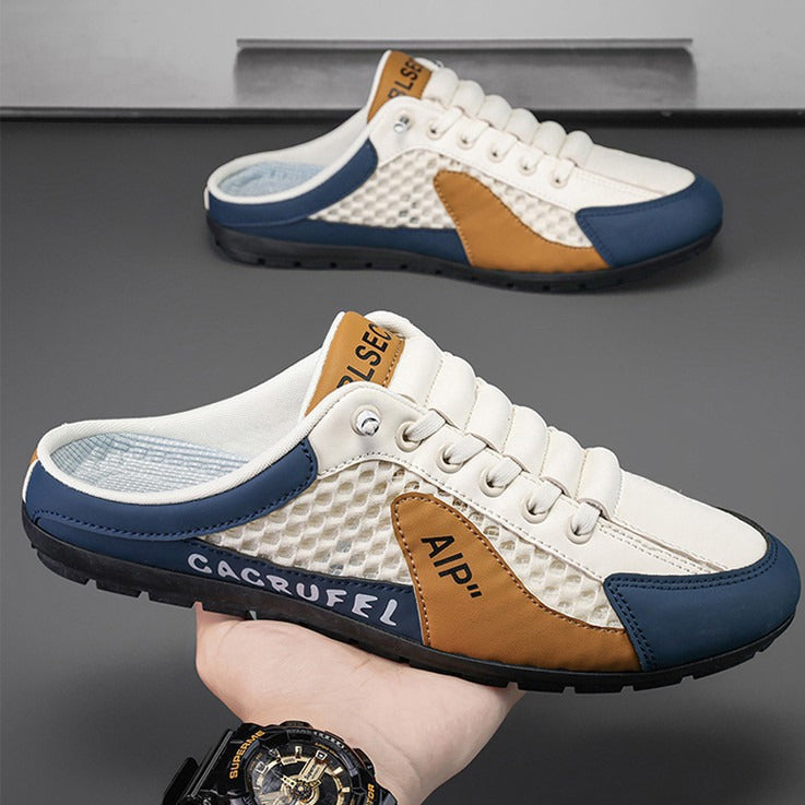 Herren Leichte Slip-On Freizeitsneaker mit Atmungsaktivem Mesh-Design Velnorah