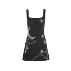 Ärmelloses Mini-Kleid mit Pailletten für Abendveranstaltungen-Velnorah