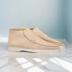 Bequeme Slipper für Herren mit gesticktem Obermaterial-Velnorah