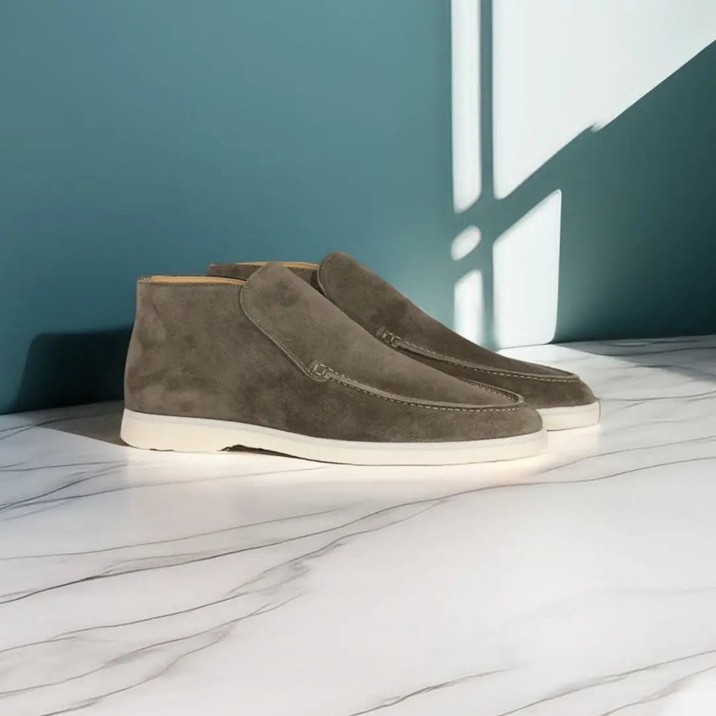 Bequeme Slipper für Herren mit gesticktem Obermaterial-Velnorah