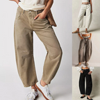 Bequeme Weite Hose für Damen mit entspannter Passform-Velnorah