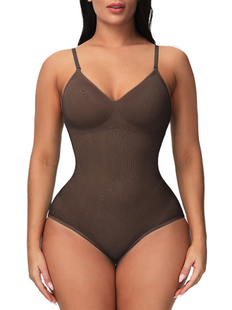 Body Shaper für Damen mit niedrigem Rücken und liftendem Effekt-Velnorah