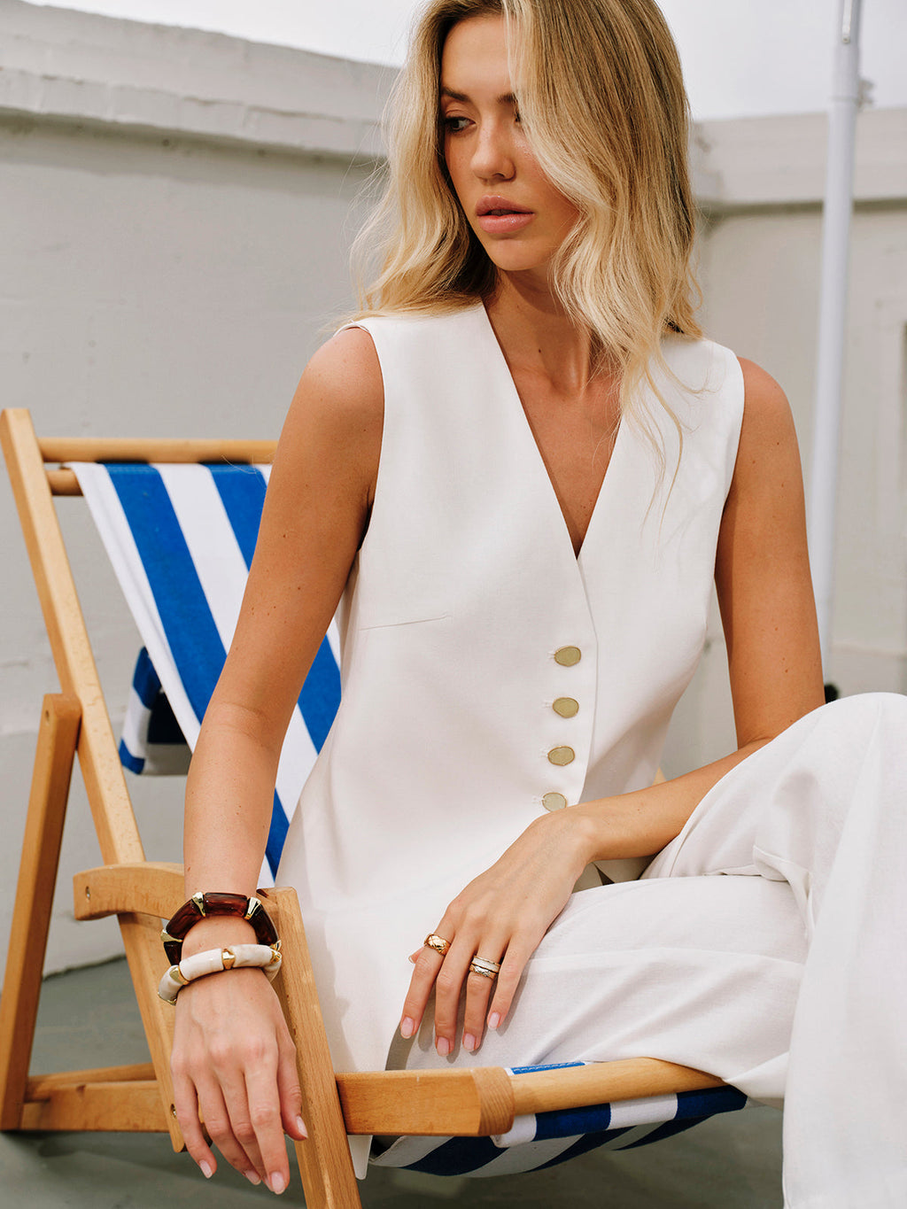 Cardigan Damen Ärmellos Offene Vorderseite Atmungsaktiver Stoff-Velnorah