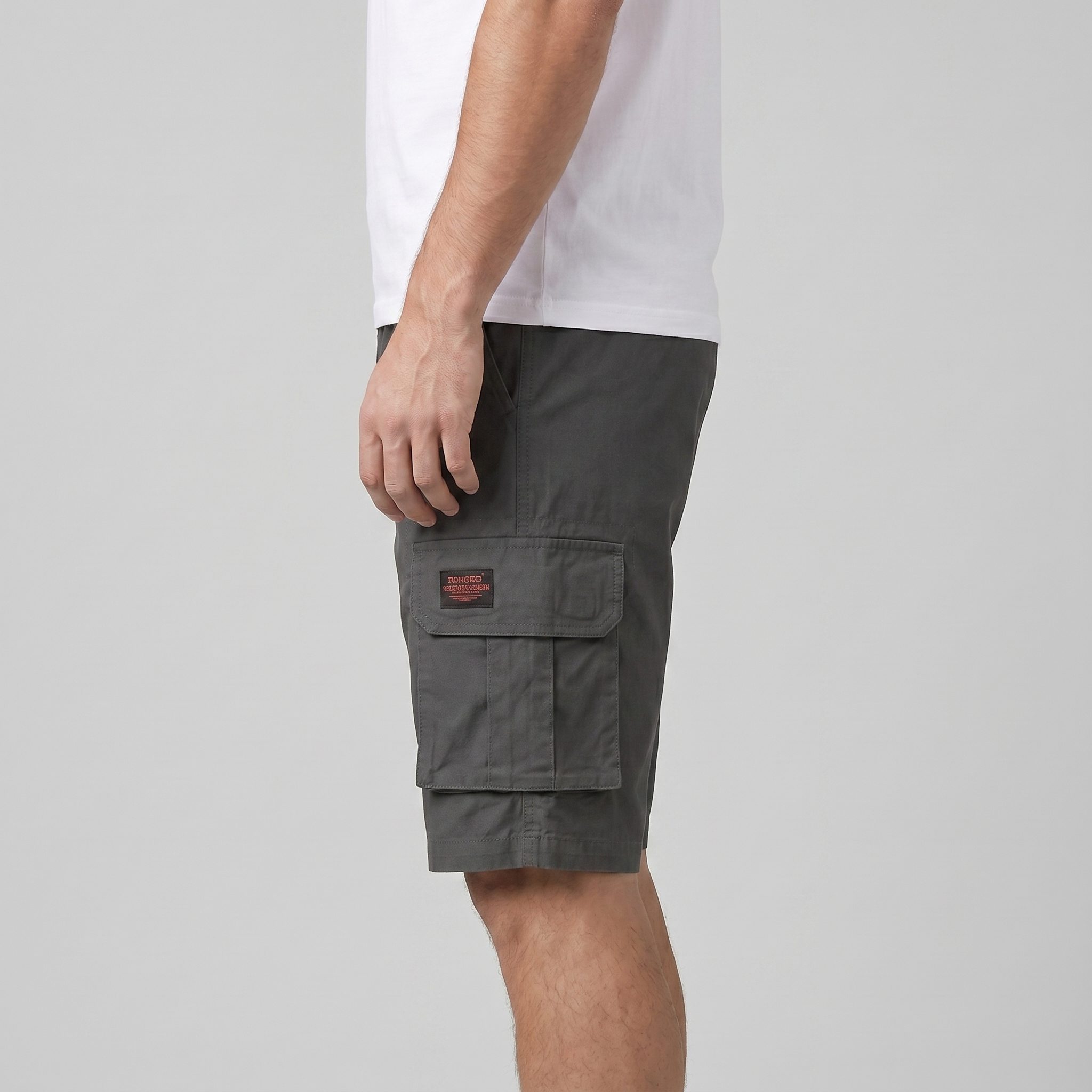 Cargo-Shorts Herren Relaxed Fit Mehrere Taschen Casual-Velnorah