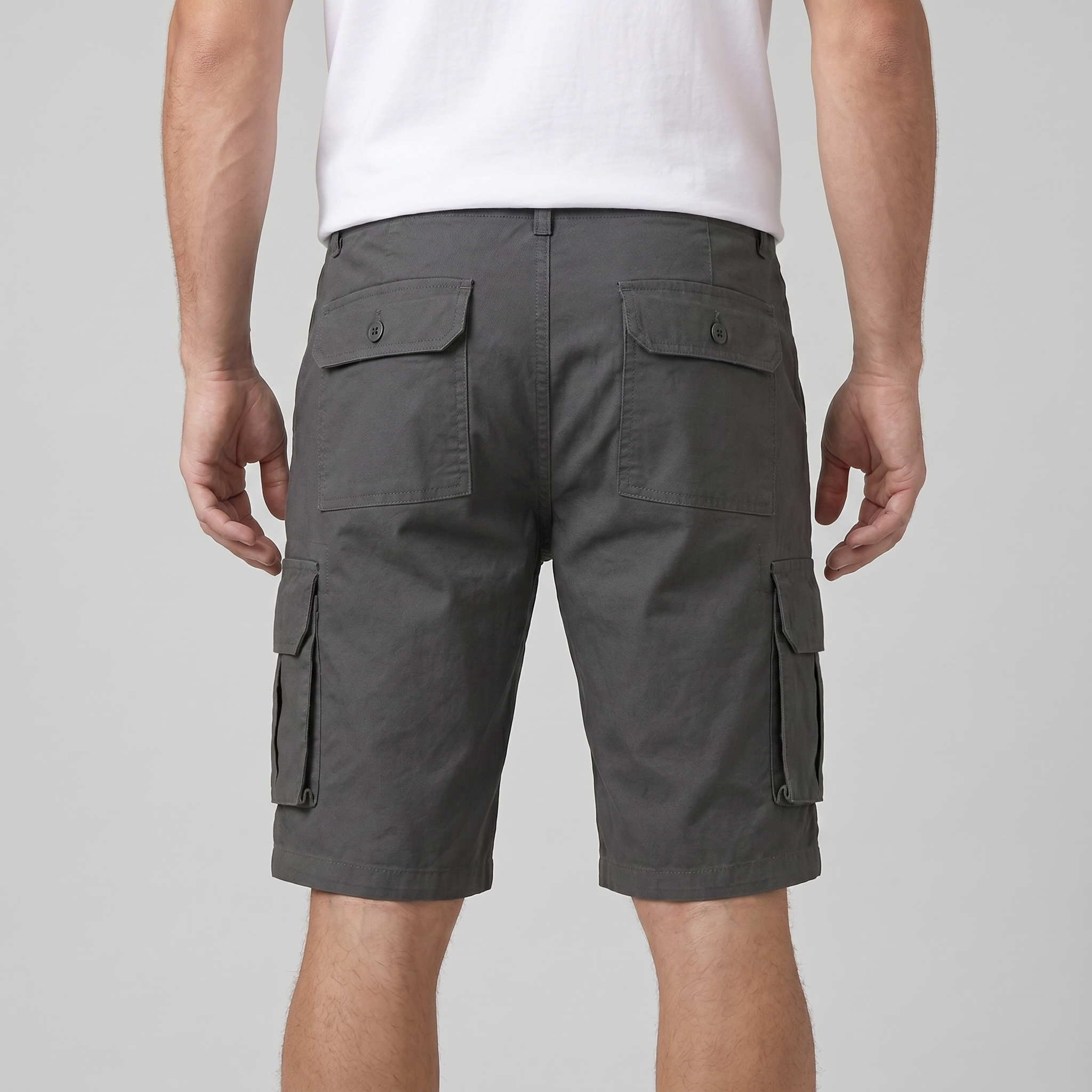 Cargo-Shorts Herren Relaxed Fit Mehrere Taschen Casual-Velnorah