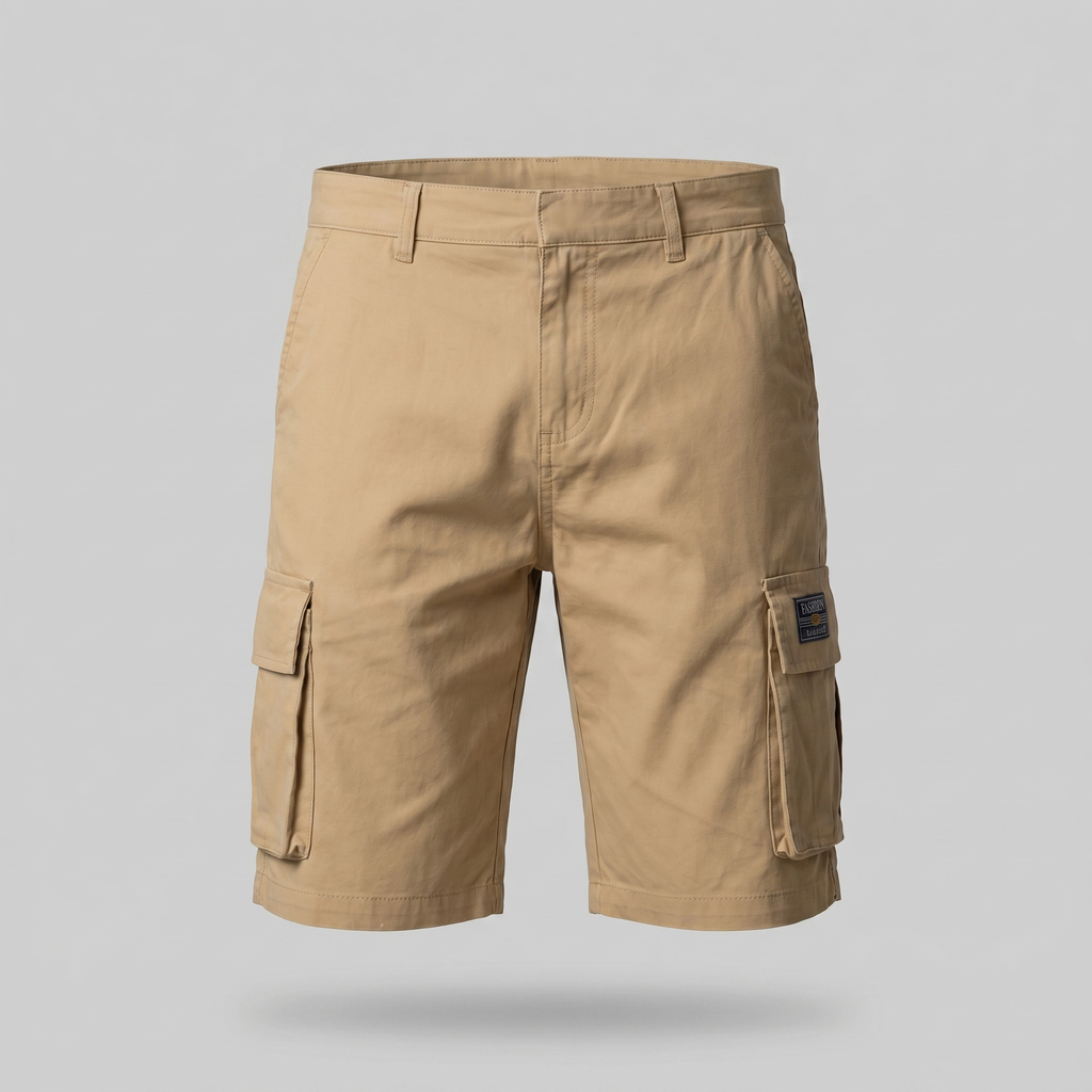 Cargo-Shorts Herren Relaxed Fit Mehrere Taschen Casual-Velnorah