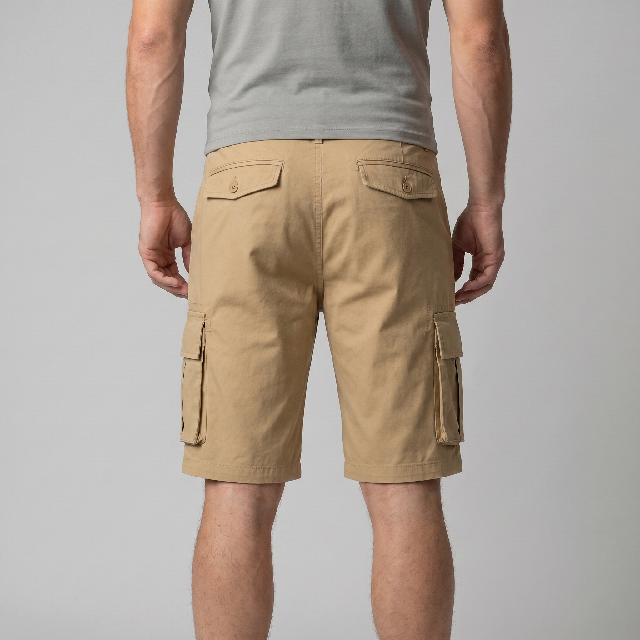 Cargo-Shorts Herren Relaxed Fit Mehrere Taschen Casual-Velnorah