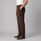 Corduroy Faltenhose Herren Maßgeschneidert Klassisch Winter-Velnorah