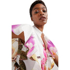 Elegantes Damen Set mit floraler Bluse und Hose | Velnorah