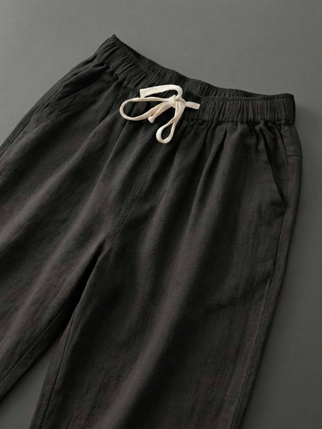 Damenhose Slim Fit mit Kordelzug Taille Casual Sommer-Velnorah