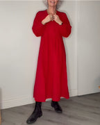 Elegante Maxi Cocktailkleid Mit Langen Ärmeln Für Frauen-Velnorah