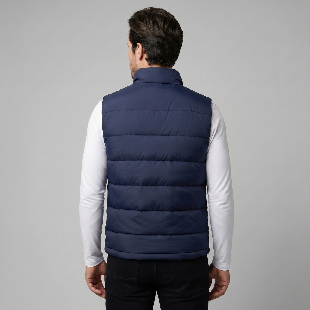 Gestepptes gepolstertes Weste Herren Winter Freizeit-Velnorah