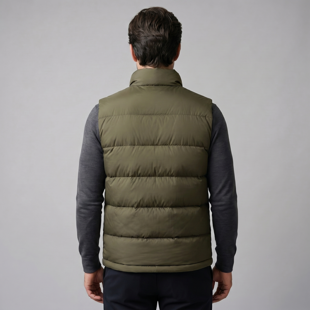 Gestepptes gepolstertes Weste Herren Winter Freizeit-Velnorah