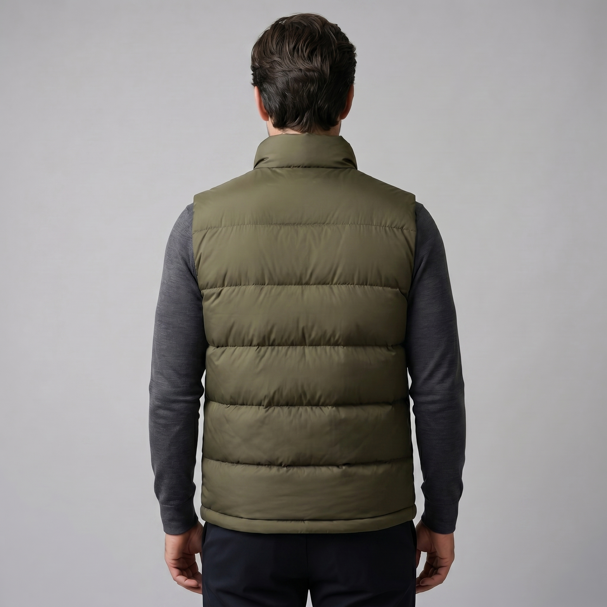 Gestepptes gepolstertes Weste Herren Winter Freizeit-Velnorah