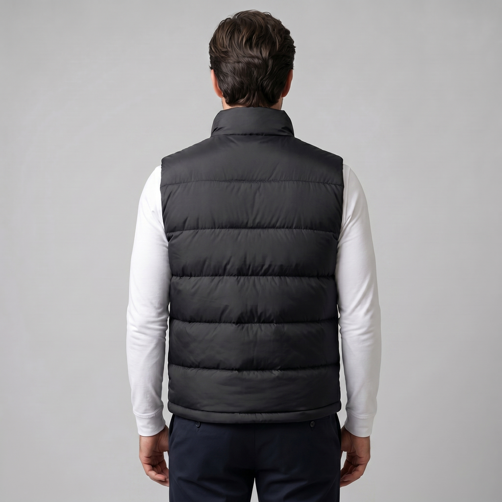 Gestepptes gepolstertes Weste Herren Winter Freizeit-Velnorah