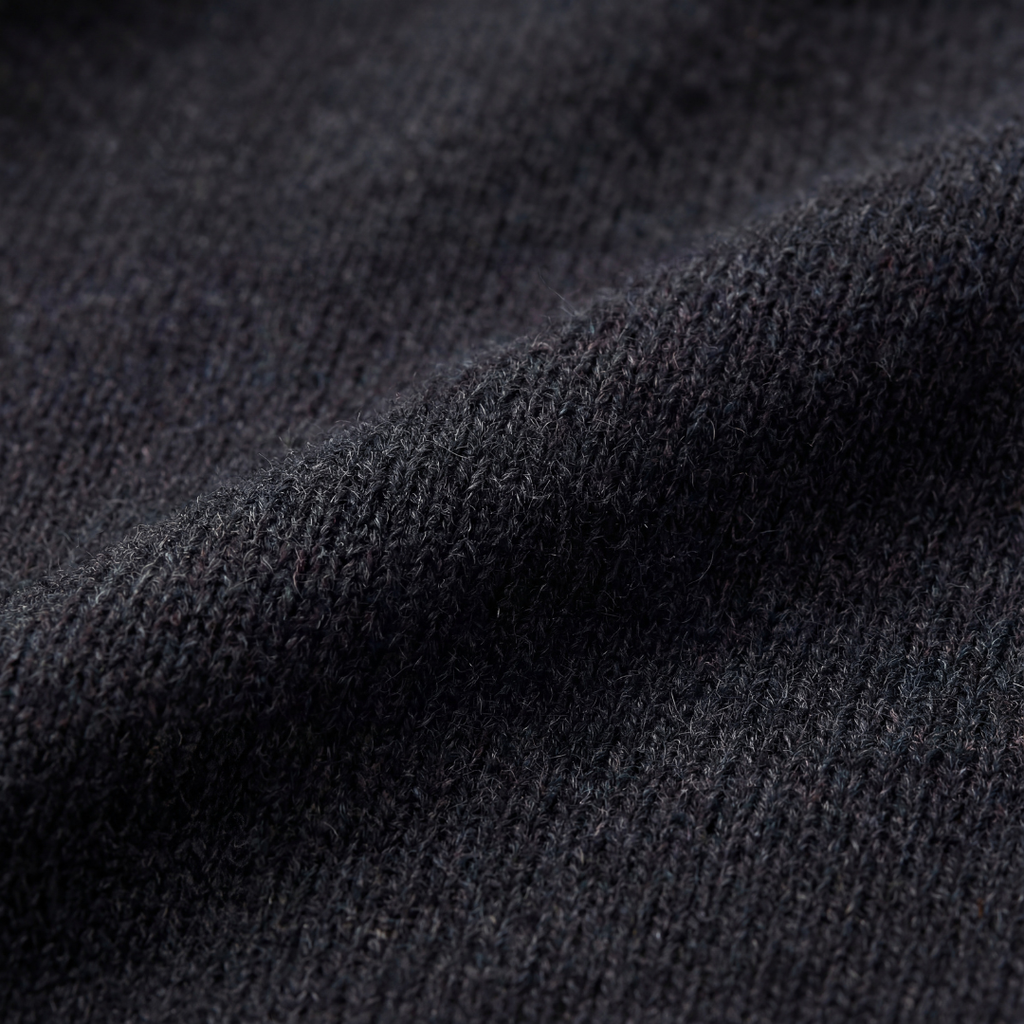 Halb-Reißverschluss Pullover Herren Rundhals Casual Layering-Velnorah