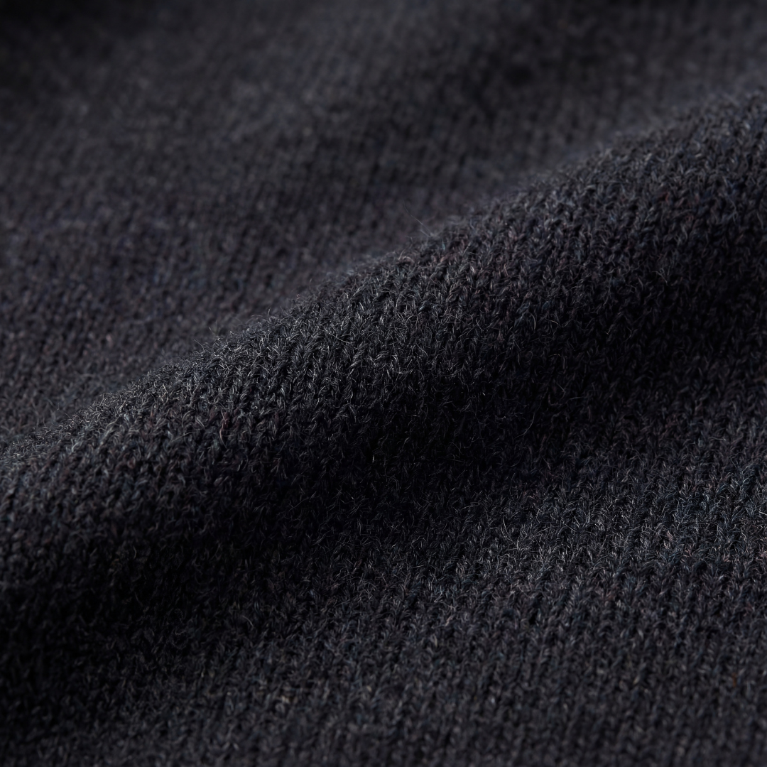 Halb-Reißverschluss Pullover Herren Rundhals Casual Layering-Velnorah