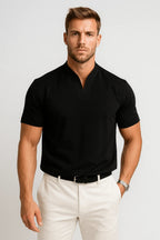 Hemd Herren Regular Fit Splitkragen Bequeme Passform Casual Ganzjahres-Velnorah