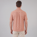 Hemd Herren Vertikale Streifen Resort Casual Sommer-Velnorah
