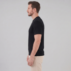 Henley-Shirt Herren Slim Fit Lange Ärmel Casual-Velnorah