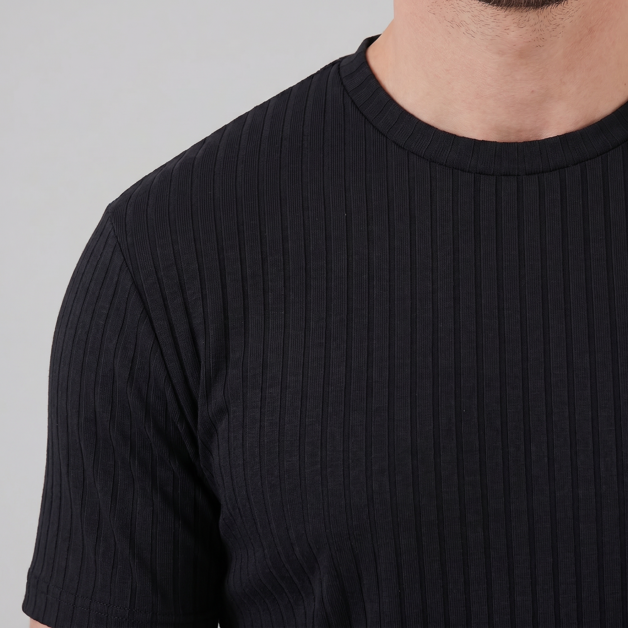 Henley-Shirt Herren Slim Fit Lange Ärmel Casual-Velnorah
