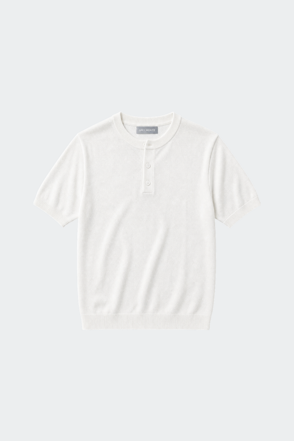 Henley T-Shirt Kurzarm Herren Casual-Velnorah