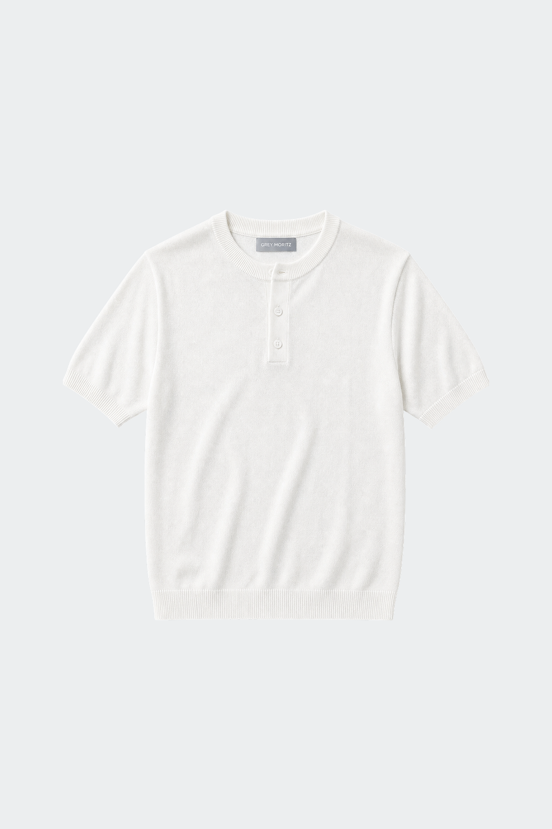 Henley T-Shirt Kurzarm Herren Casual-Velnorah