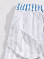 Herren Badehose Gestreift Strand Sommer Freizeit-Velnorah