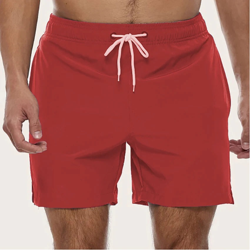 Herren Badeshorts Schnelltrocknend Elastischer Bund Strand-Velnorah