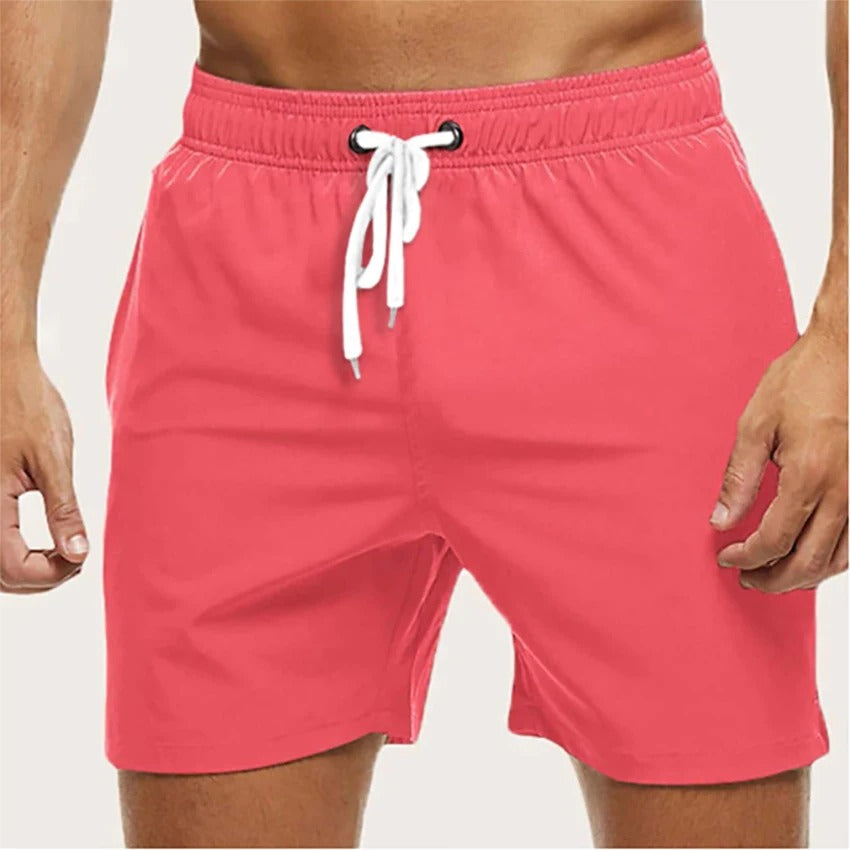 Herren Badeshorts Schnelltrocknend Elastischer Bund Strand-Velnorah