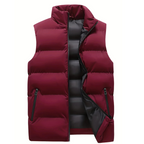 Herren Bodywarmer Puffer Weste Für Schichten Mit Gestepptem Look-Velnorah