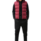 Herren Bodywarmer Puffer Weste Für Schichten Mit Gestepptem Look-Velnorah
