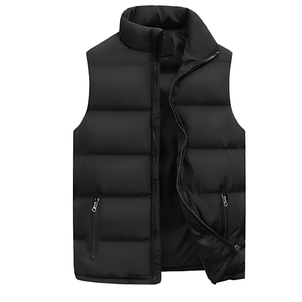 Herren Bodywarmer Puffer Weste Für Schichten Mit Gestepptem Look-Velnorah
