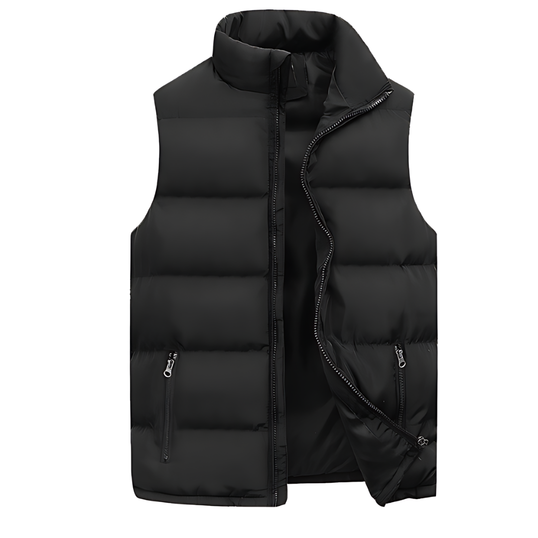 Herren Bodywarmer Puffer Weste Für Schichten Mit Gestepptem Look-Velnorah