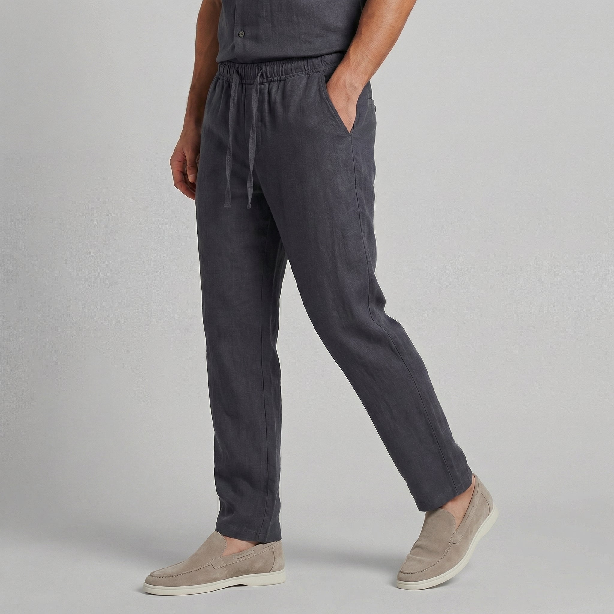 Herren Hose Weit Bein Lässig Sommer-Velnorah