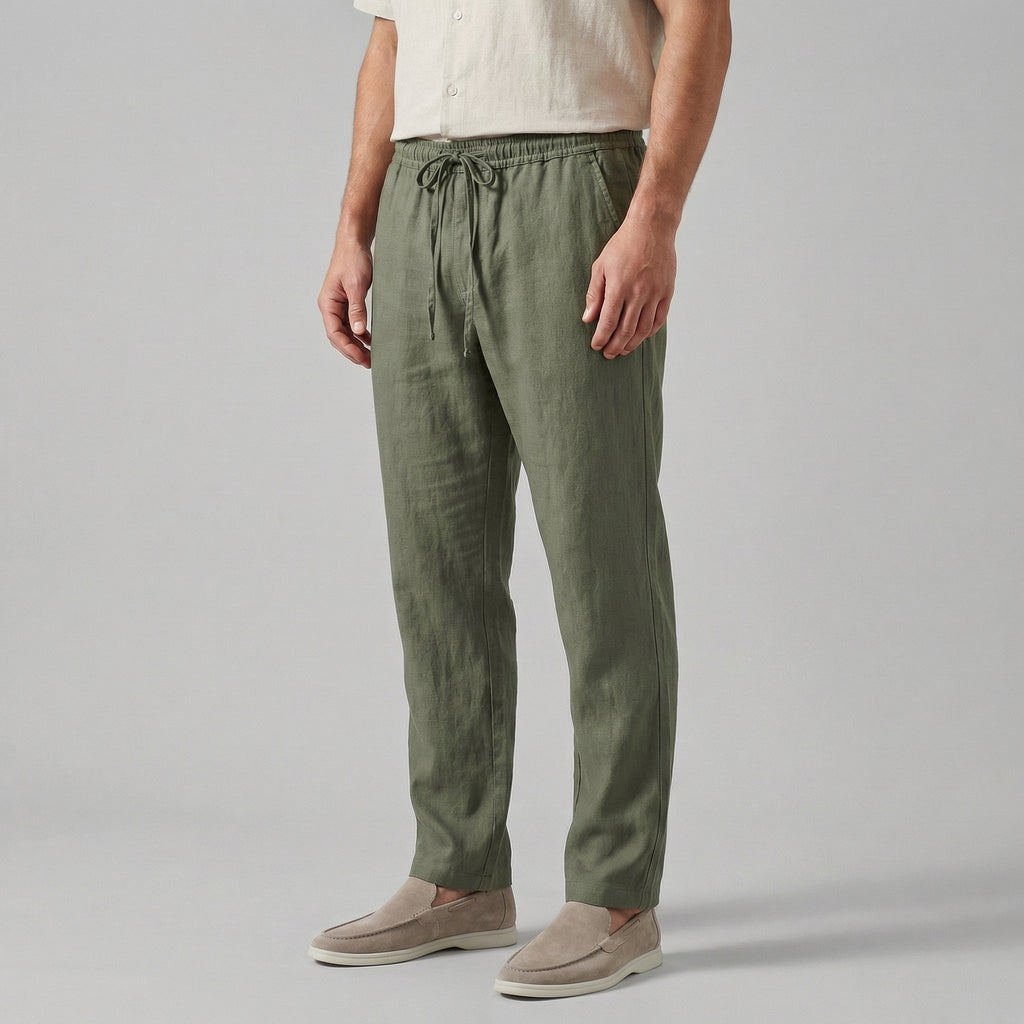 Herren Hose Weit Bein Lässig Sommer-Velnorah