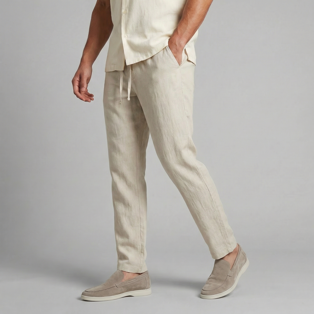 Herren Hose Weit Bein Lässig Sommer-Velnorah