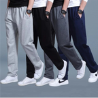 Herren Jogginghose mit elastischem Bund und geradem Bein-Velnorah
