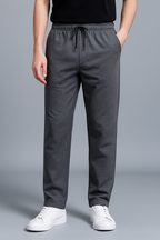 Herren Jogginghose mit elastischem Bund und geradem Bein-Velnorah