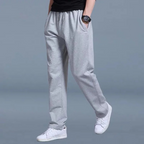 Herren Jogginghose mit elastischem Bund und geradem Bein-Velnorah