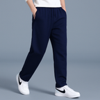 Herren Jogginghose mit elastischem Bund und geradem Bein-Velnorah