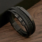 Herren Lederarmband für legere und formelle Anlässe-Velnorah