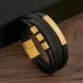 Herren Lederarmband für legere und formelle Anlässe-Velnorah