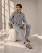 Codex linen set 4x5 | Grau