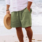 Herren Leinen-Shorts – leichte kurze Hose für den Sommer