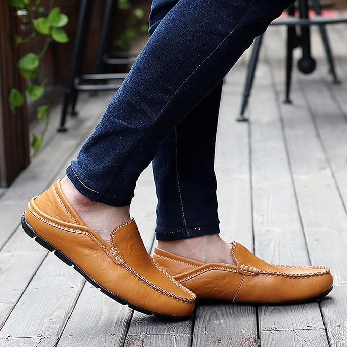Herren-Loafer aus echtem Leder Velnorah