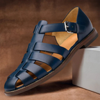 Herren Sandalen bequem – Sommersandalen in Schwarz