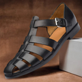 Velnorah | Herren Bequem Sandalen Schwarz