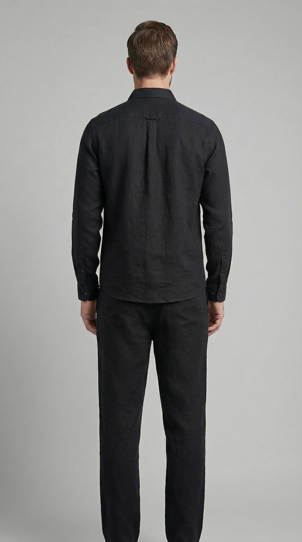 Herren Set Shirt Hose Slim Fit Sommer-Velnorah